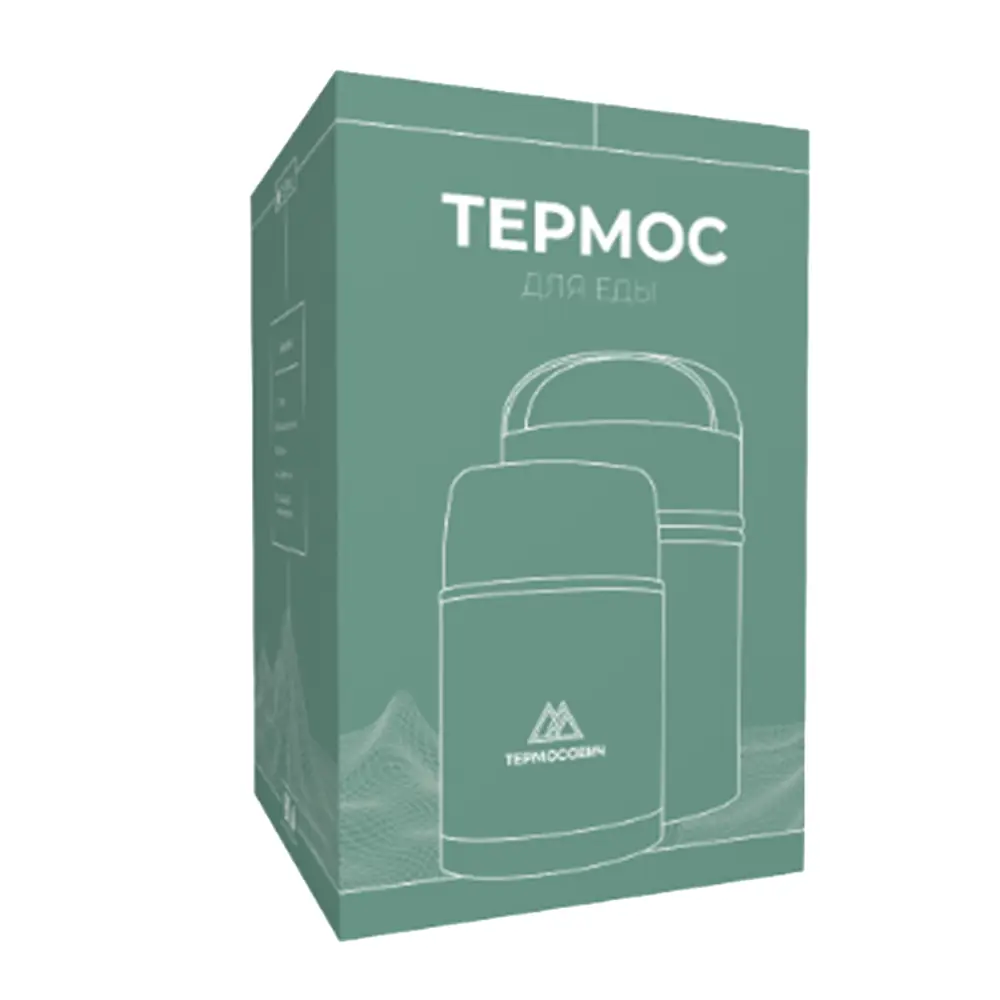 Термос для еды с широким горлом 0.75л, с сумкой, Термосович